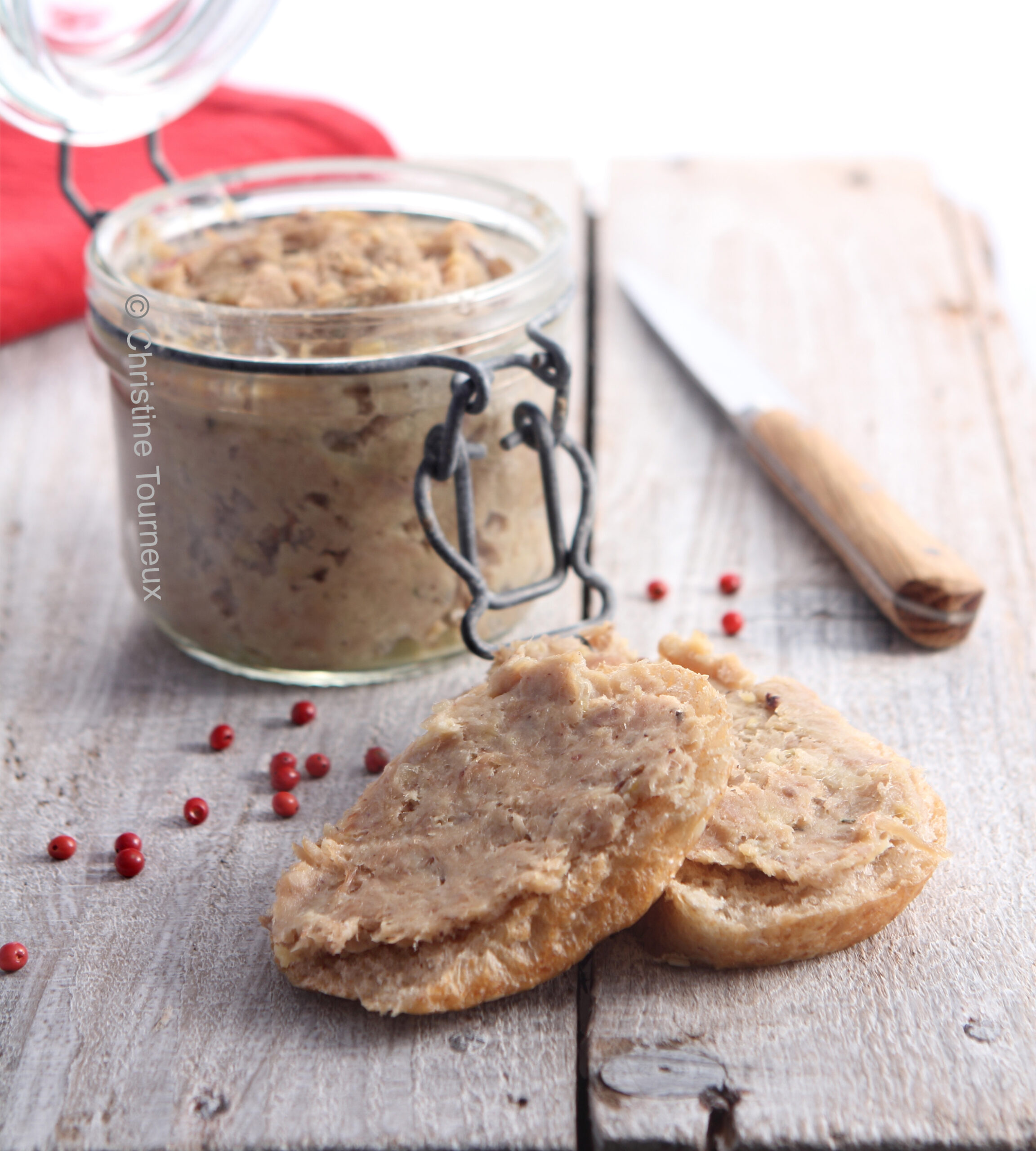 rillettes de poulet