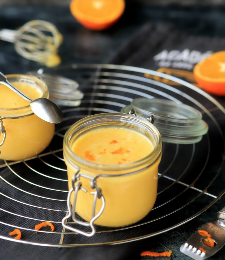 Orange curd - crème à l'orange